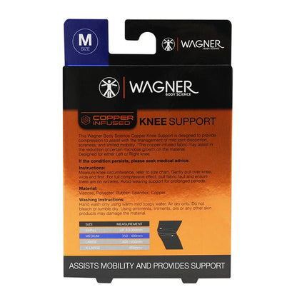 Wagner Body Science Copper Infused Knee Support Medium