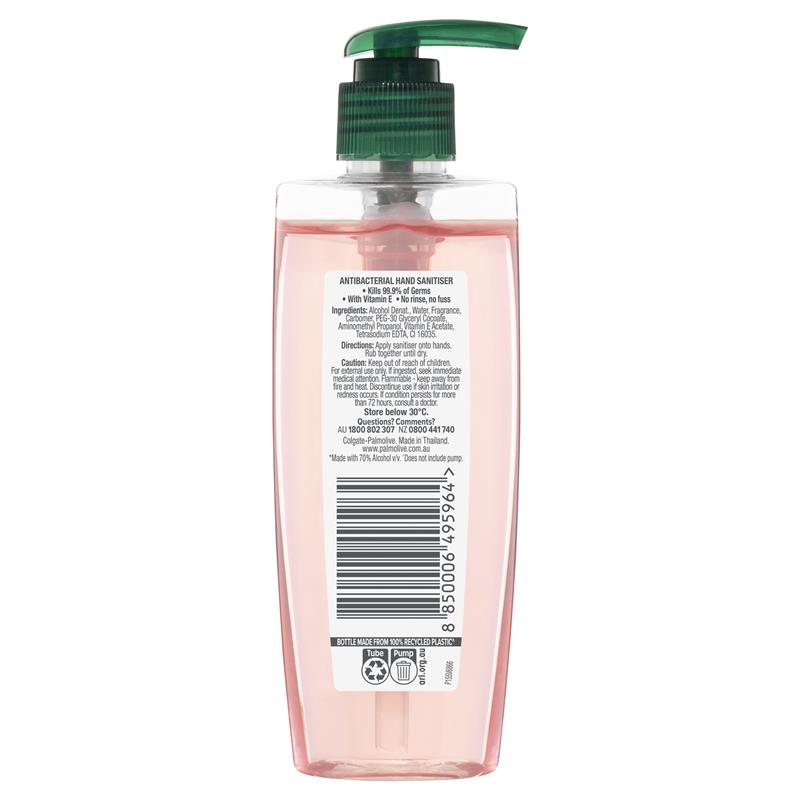 Palmolive Non-sticky Hand Sanitiser Japanese Cherry Blossom Pump 200mL