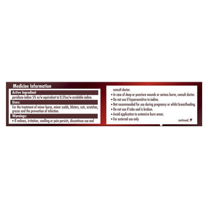 Betadine Antiseptic First Aid Cream 20g