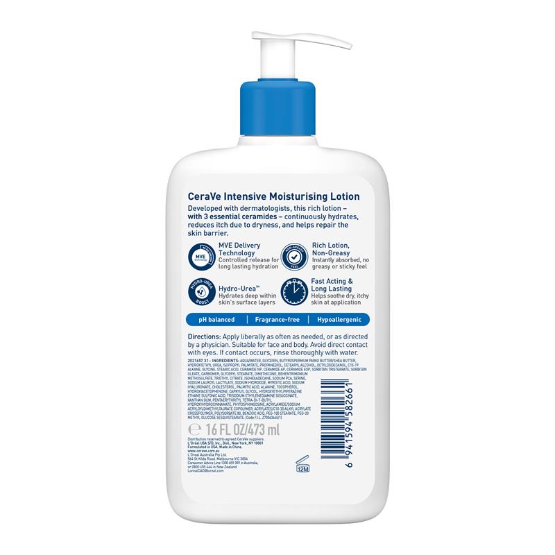 CeraVe Intensive Moisturising Lotion 473ml