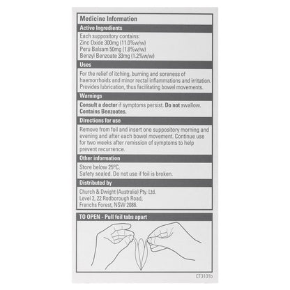 Anusol Suppositories 12