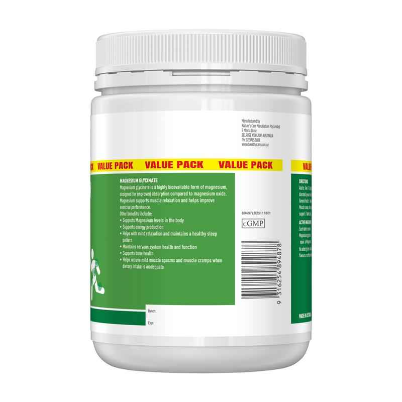 Healthy Care Magnesium Glycinate 300 Tablets