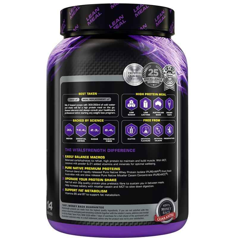 Vital Strength Lean Meal Vanilla 910g