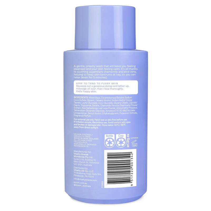 Epzen Triple Moisture Hyaluronic Acid & Coconut Oil Body Wash 400mL