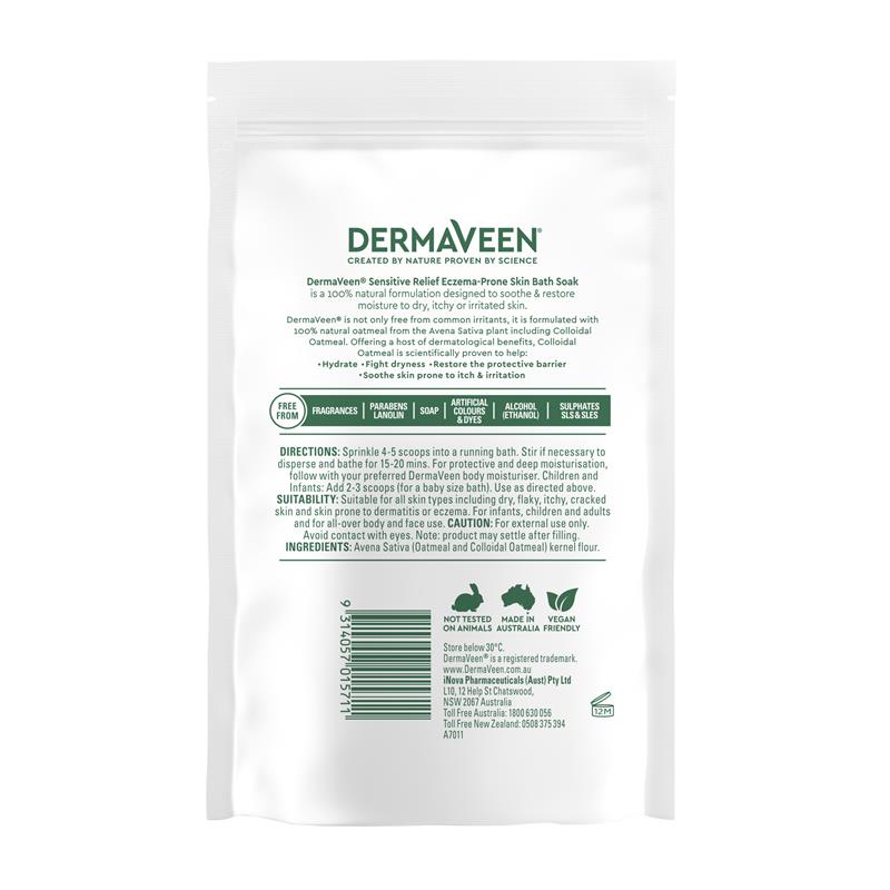DermaVeen Calmexa Sensitive Relief Bath Soak 200g