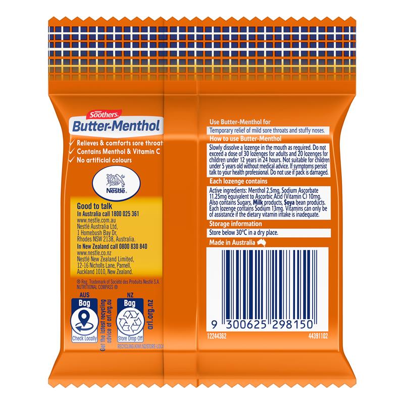 Allens Buttermenthol 3x10 Lozenge Multipack
