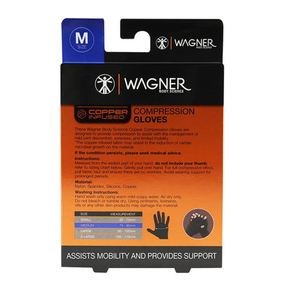 Wagner Body Science Copper Infused Gloves Medium
