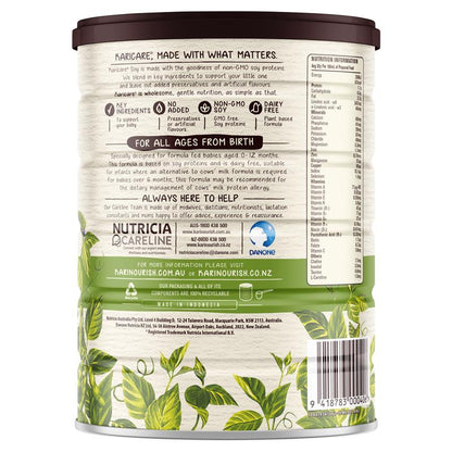 Karicare Soy Baby Infant Formula From Birth to 12 Months 900g