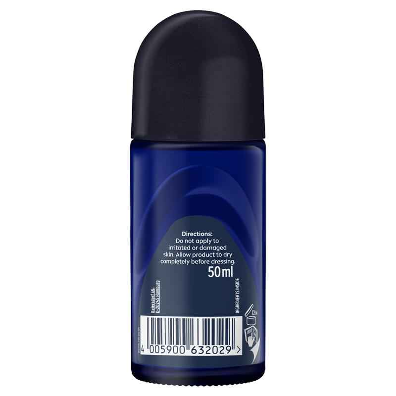 NIVEA MEN Deep Espresso Roll On Deodorant 72H Protection 50ml
