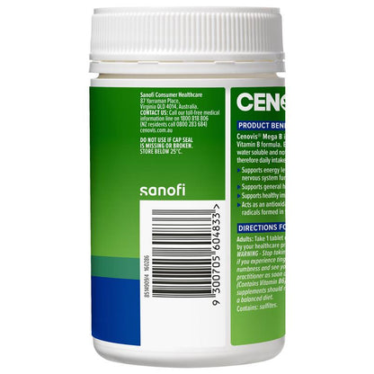 Cenovis Mega B Value Pack 250 Tablets Exclusive Size