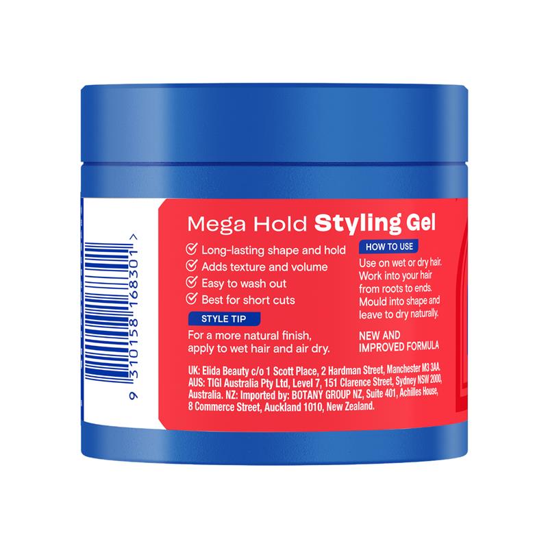 Vo5 Styling Gel Tub Mega Hold 250g
