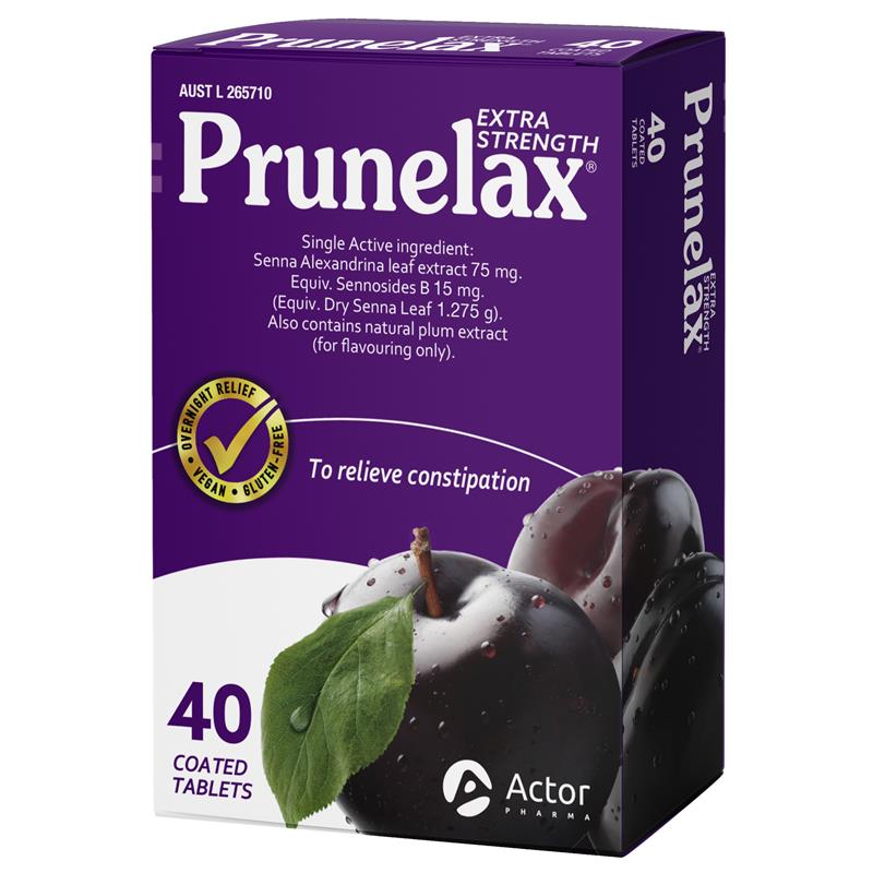 Prunelax 40 Tablets - GimmeNow