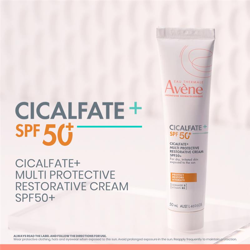 Avene Cicalfate+ Multi Protective Restorative Cream SPF50+ 50ml