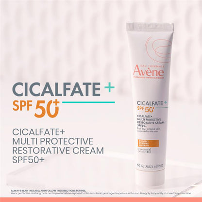 Avene Cicalfate+ Multi Protective Restorative Cream SPF50+ 50ml