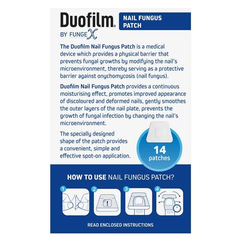 Duofilm Nail Fungus Patch 14 Patches