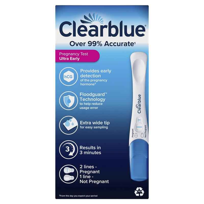 Clearblue Visual Early Detection Pregnancy Test 10 pack (Bundle)
