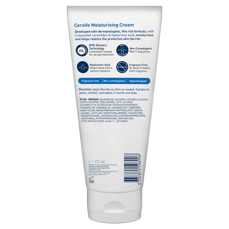 CeraVe Moisturising Cream 170g - GimmeNow