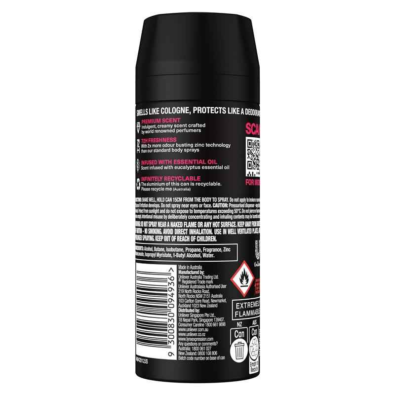 Lynx Fine Fragrance Premium Body Spray Cherry Spritz 150ml