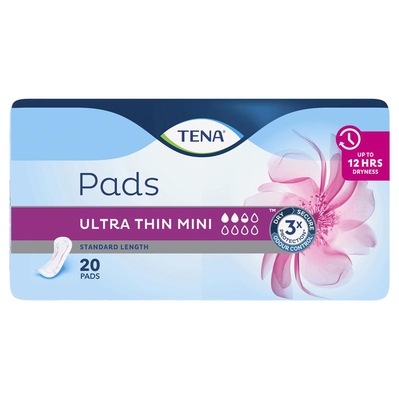 TENA Pad Ultrathin Mini 20 Pack