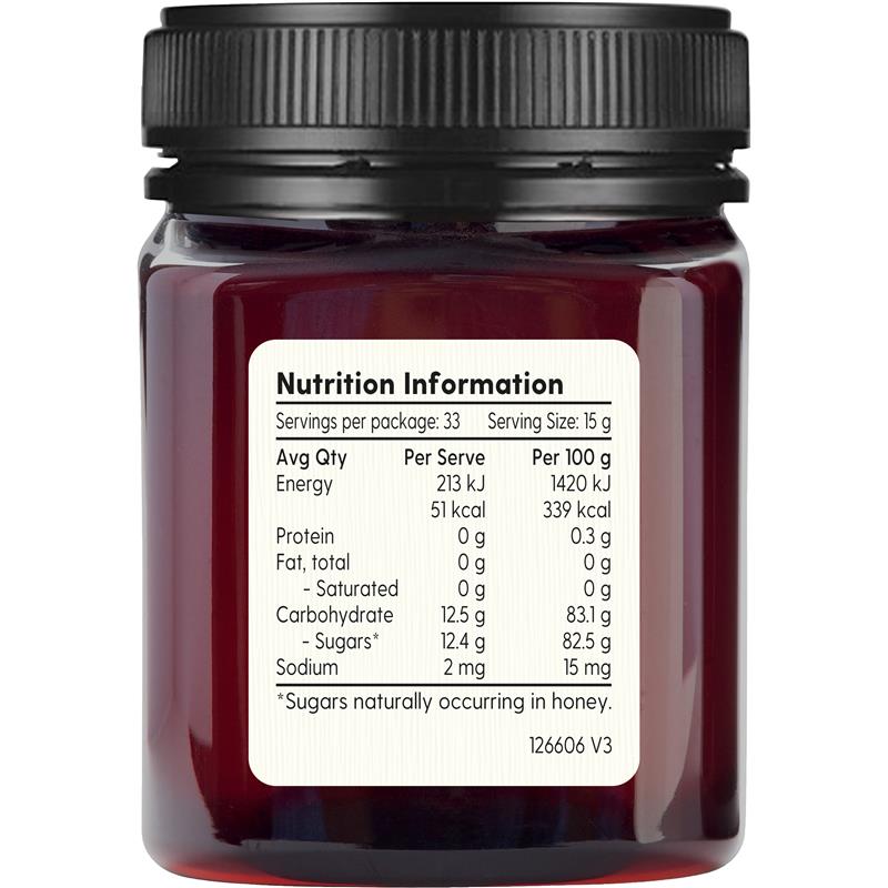 Barnes Naturals Australian Manuka Honey 500g MGO 300+