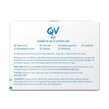 QV Wash Cleansing Bar 100G Twin Pack