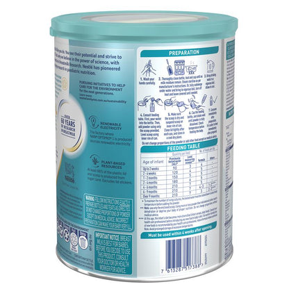 Nestle NAN OPTIPRO 1 Premium Starter Baby Infant Formula Powder, From Birth – 800g