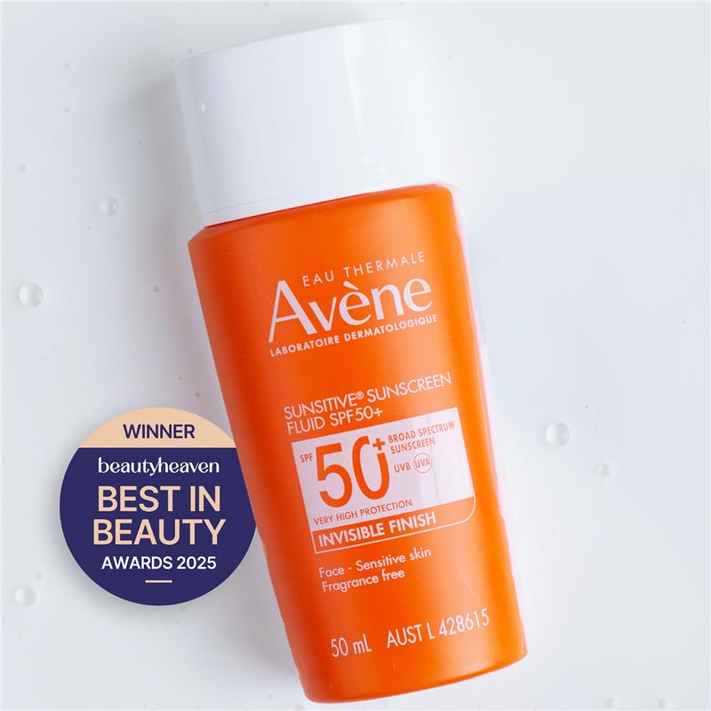 Avene Sunsitive Sunscreen Fluid SPF 50+ 50ml