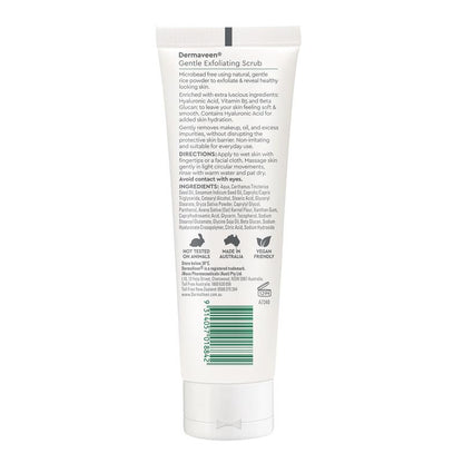 DermaVeen Face Gentle Exfoliating Scrub 125ml