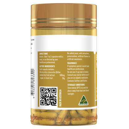 Healthy Care Bitter Melon 100 Capsules