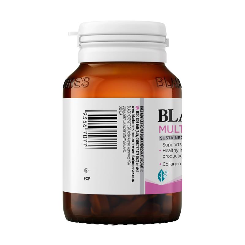 Blackmores Multivitamin For Women Sustained Release 60 Tablets