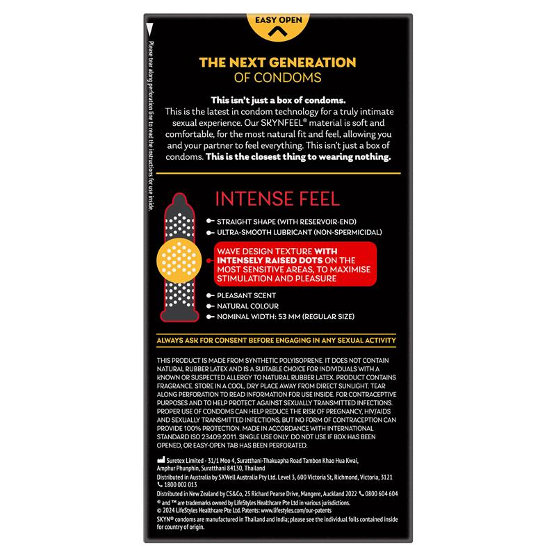 SKYN Intense Feel Condoms 10 Pack