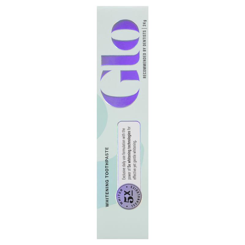 White Glo Travel Toothpaste Charcoal 24g
