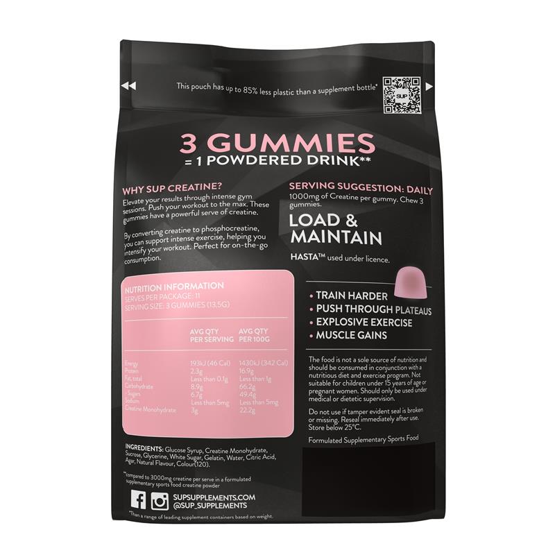 SUP Creatine Gummies Peach 35