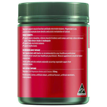 Nature's Own Magnesium 300 Capsules Exclusive Size