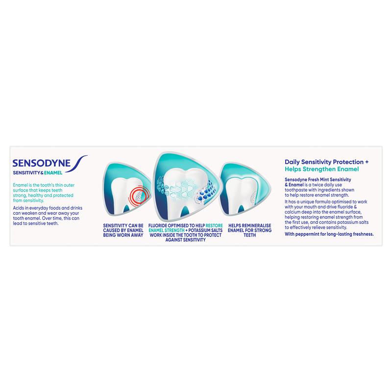 Sensodyne Toothpaste Sensitivity & Enamel Fresh Mint 100g