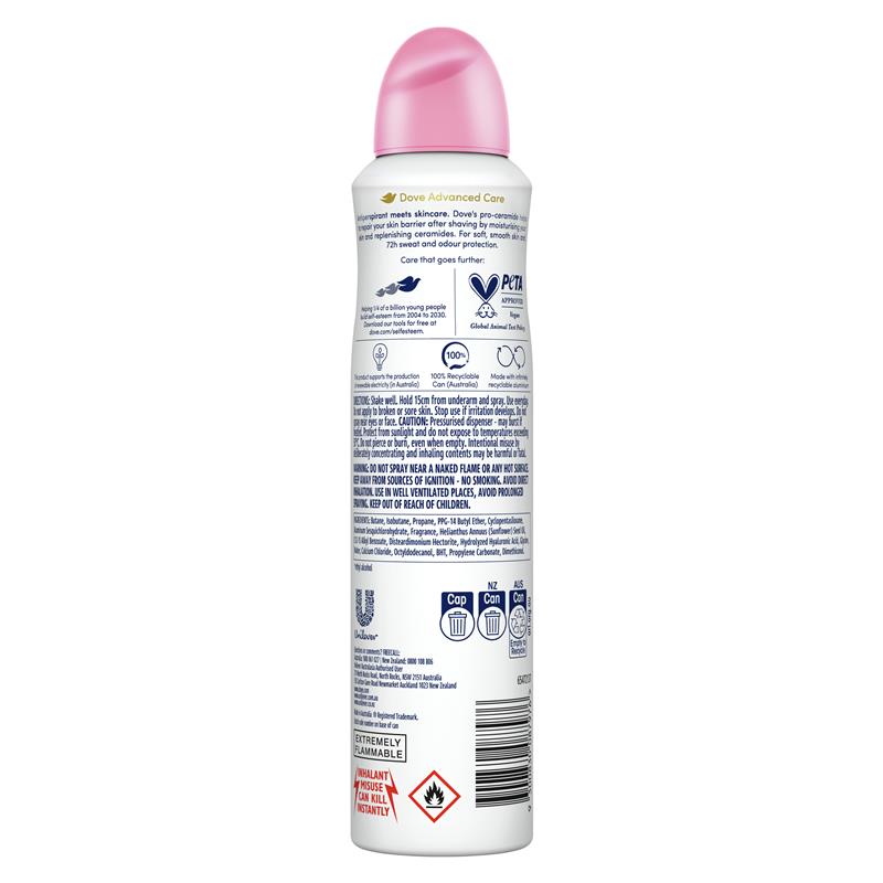 Dove Women Advanced Care Antiperspirant Aerosol Pomegranate & Lemon Verbena 250ml