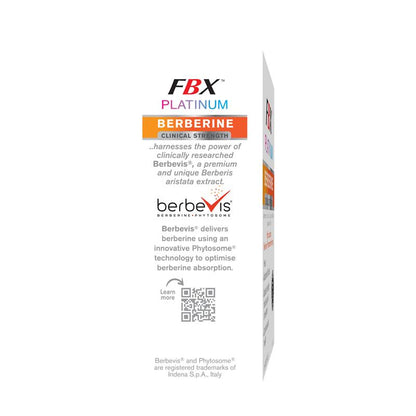 FBX Platinum Berberine Clinical Strength 40 Capsules