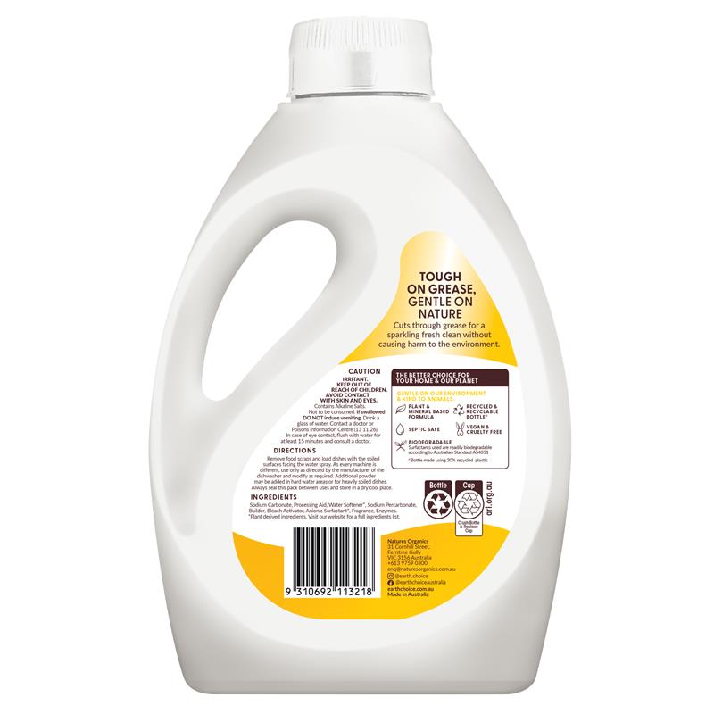 Earth Choice Dishwashing Powder Lemon Fresh 1kg
