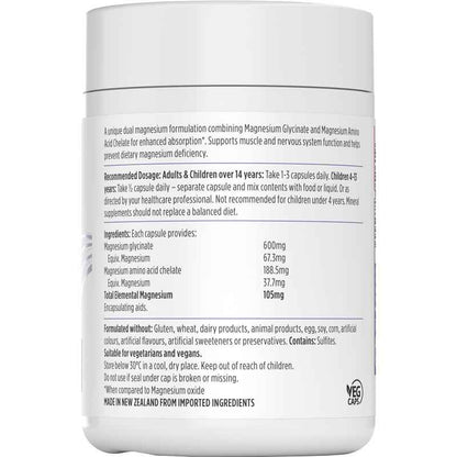 Nutra-Life Magnesium Hi-Zorb 120 Capsules