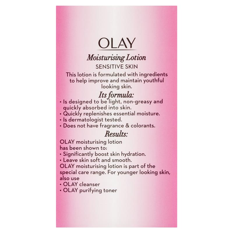 Olay Moisturising Lotion Sensitive 150mL - GimmeNow