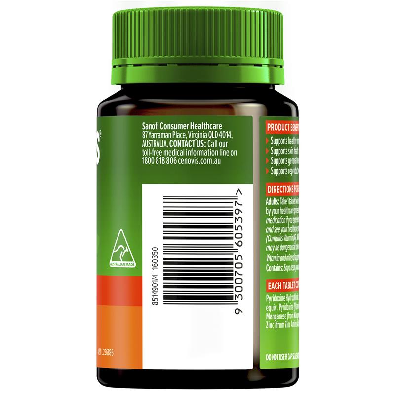 Cenovis Zinc Plus 25mg 150 Tablets