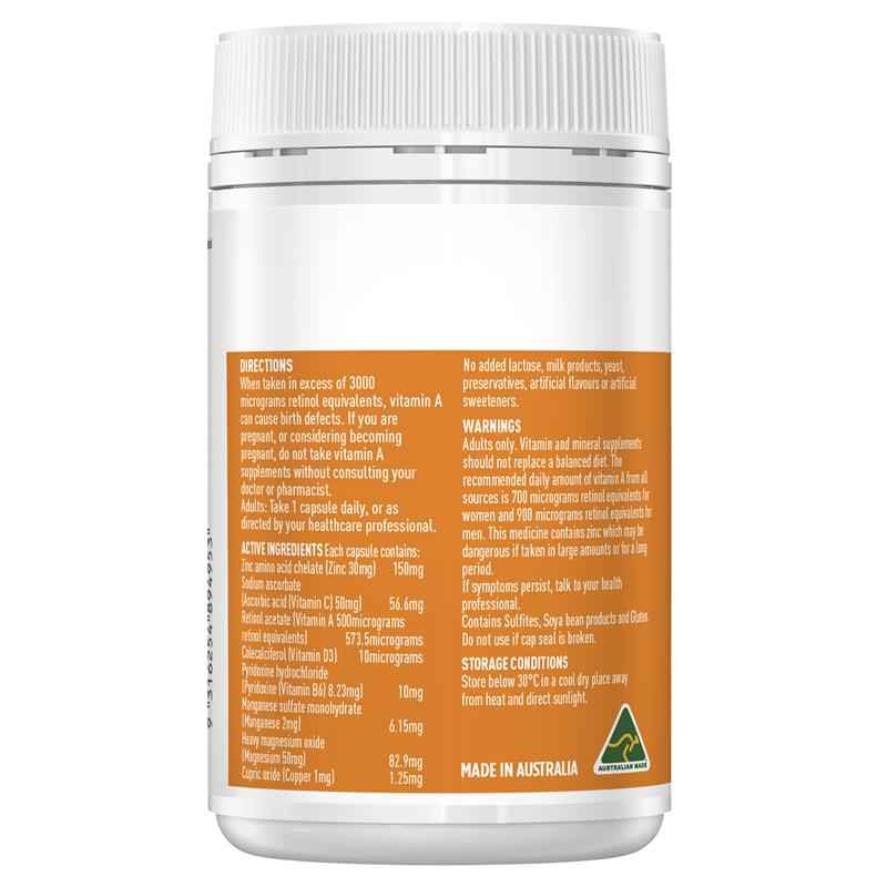 Healthy Care Zinc Complete 1-A-Day 180 Capsules