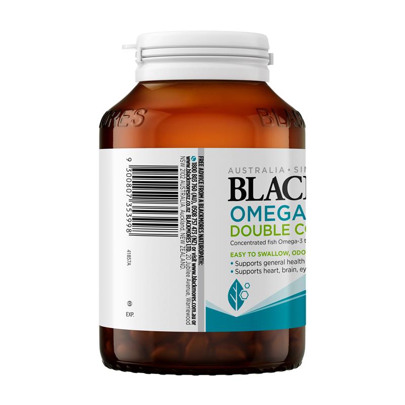 Blackmores Omega Mini Double Concentrate 200 Capsules - GimmeNow