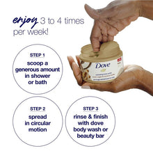 Dove Exfoliating Body Polish Brown Sugar & Coconut Butter 298g