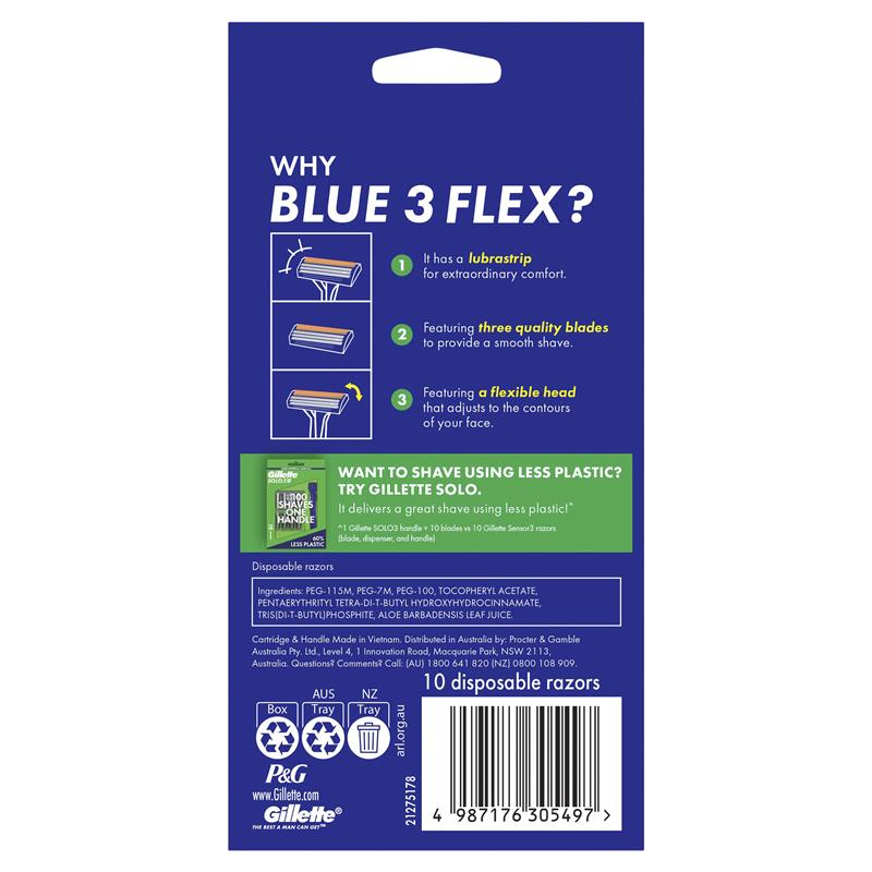 Gillette Blue III Disposables 10pk