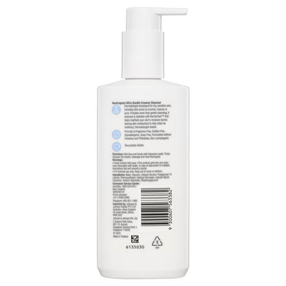 Neutrogena Ultra Gentle Creamy Face Cleanser 200ml