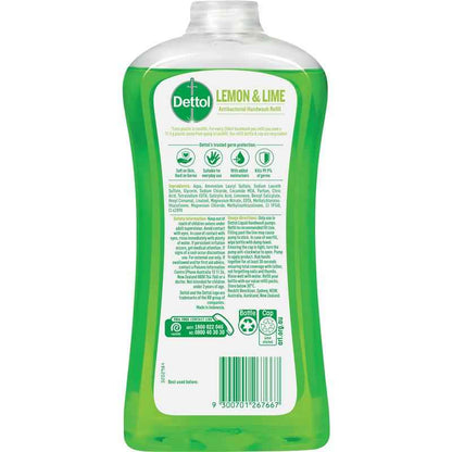 Dettol Liquid Hand Wash Lemon & Lime Refill 950ml