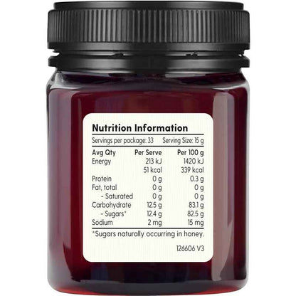 Barnes Naturals Australian Manuka Honey MGO 850+ 500g