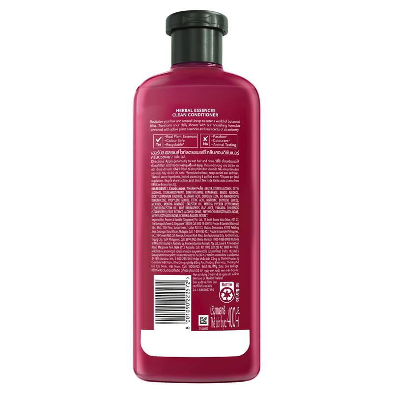 Herbal Essences Bio Renew White Strawberry & Mint Conditioner 400ml