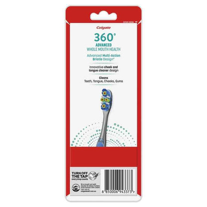 Colgate Toothbrush 360 Degree Advanced Whole Mouth Health Soft 4 Pack